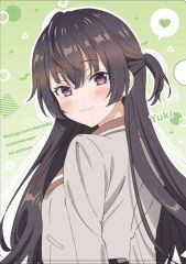 [중고] 클리어 파일 주방 유키 A4 클리어 파일 [때때로 보소와 러시아어로 데레하는 옆의 아야 씨]