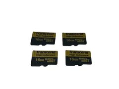 ※mackey777様依頼分※【初期化済】マイクロSDカード （16GB）　Transcend　4枚セット