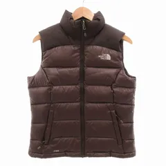 ザノースフェイス　ダウンベスト　ベスト　ブラウン　700フィル　ヌプシ　美品 2025年最新】ヌプシ ベスト ブラウンの人気アイテム - メルカリ