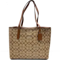 ◾︎【極美品】COACH コーチ シグネチャー トートバッグ F67108 レディース リバーシブル