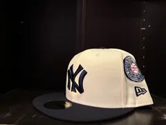 NEW ERA 59FIFTY MLB 2-Tone ニューヨーク・ヤンキース クーパーズタウン ワインコルク ネイビーバイザー 7 1/2サイズ ¥6820 ＋ 送料¥550