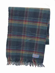 ペンドルトン PENDLETON 70s ウール100% マフラー チェック柄 USA製のサムネイル