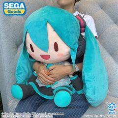 初音ミク ふわぷち どでかジャンボ ふわふわ ぬいぐるみ 約50cm sega