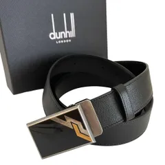 未使用 Dunhill ダンヒル IMS0918 ベルト バックル ブラック