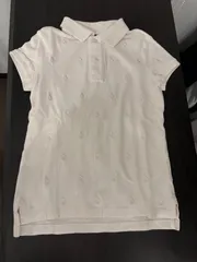 《クーポン配布中》【美品】【M(8-10)】ポロ ラルフローレン ポロシャツ ポロプレイヤー刺繍 【Polo Ralph Lauren】
