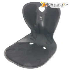 ■ ?Ablue カーブル チェア 健康用品 器具 猫背 腰痛 姿勢 矯正 骨盤サポートチェア 座椅子 椅子 ブラック