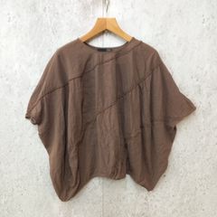 SUGAR SPOON シュガースプーン プルオーバー ゆったり ブラウス フェアリーグランジ  森ガール ブラウン Fサイズ □〇
