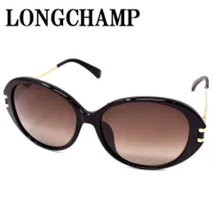 国内正規品 ロンシャン LONGCHAMP LO610SA 001 サングラス アジアンフィット アイウェア メガネ 眼鏡 UVカット ブラウン ブラックのサムネイル