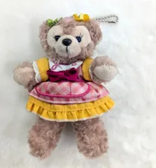 東京ディズニーシー ぬいぐるみバッジ Duffy and Friends シェリーメイ(黄/ピンク)/CapeCod Springtime 2015