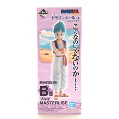 BANDAI SPIRITS 피규어 부루마 [이치 반 쿠지 드래곤 볼 EX 손오공 수업 편] MASTERLISE B상 미개봉품