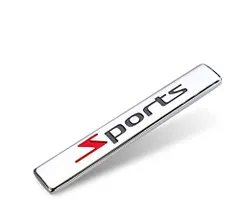 Sports Luck_gaga 3D金属vipのスポーツバッジ車のステッカーフェンダーリアトランクエンブレムデカールスズキスイフト用ジムニースポーツエスクードSX4自動車部