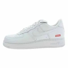 Supreme シュプリーム スニーカー CU9225-100 Nike Air Force 1 Low White ナイキ エアフォース1 ロー カットスニーカー ホワイト ホワイト系 28.0cm【中古】のサムネイル