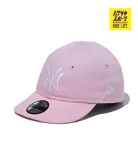 【ムラスポ公式】新品 NEW ERA ニューエラ キャップ キッズ 子供 帽子 My1st 9TWENTY ニューヨーク・ヤンキース ピンク×ホワイト 14524619