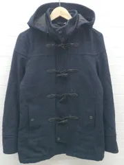 ■ NICOLE CLUB FOR MEN ニコルクラブフォーメン ダッフル コート サイズ46 ネイビー系 メンズ 【中古】 【1002800980383】
