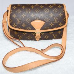 LOUIS VUITTON ルイヴィトン M42250 ショルダーバック ソローニュ ブラウン