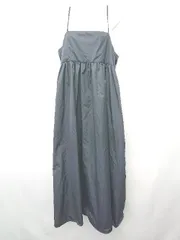 ◇ chocol raffine robe ショコラ シンプル カジュアル キャミソール ロング ワンピース サイズF ブラック レディース P  【1406240023356】のサムネイル