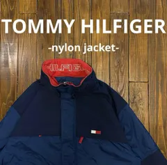 【TOMMY HILFIGER トミーヒルフィガー】ナイロンジャケット　フリース