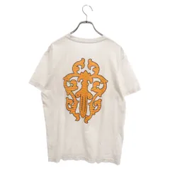 CHROME HEARTS (クロムハーツ) CH T-SHRT 1 バックダガー英字プリント半袖Tシャツ ホワイトのサムネイル