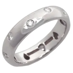 ティファニードッツリング 10号弱　新品仕上げ　無傷未使用に近い TIFFANY&Co. ティファニー 指輪 レディース ドッツ リング 10.5