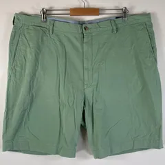 古着 ポロ・ラルフローレン POLO RALPH LAUREN ショートパンツ チノパン ポロチノ 大きいサイズ ワンポイントロゴ w44  グリーン系 メンズ