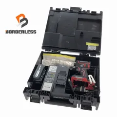 ☆比較的綺麗です☆ Panasonic パナソニック EXENAPseries 充電インパクトドライバ EZ1PD1J18D-R バッテリー(14.4V 3.3Ah)付き 94768のサムネイル