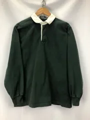 POLO by RALPH LAUEN ラガーシャツ　ポロシャツ　サイズＬ　襟　汚れ 色落ち　06013004　01　ナイガイポロバイラルフローレンのサムネイル