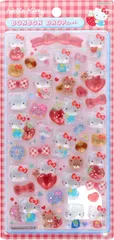 ハローキティ  キティ 　赤　シール ボンボンドロップ