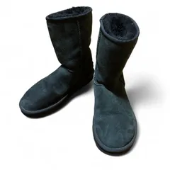 UGG アグ ダークグレー ムートンブーツ 24cm