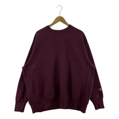 champion×MIN-NANO×BEAMS 別注 クルーネックスウェット ボルドー L