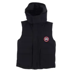 CANADA GOOSE カナダグース ダウンジャケット 3339JMD 国内正規品 グリフィンタグ HUDSON ハドソン ダウン ベスト ネイビー ネイビー系 S【中古】のサムネイル