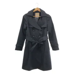 Apuweiser-riche アプワイザーリッシェ トレンチコート アウター シンプル 長袖 カジュアル レディース ネイビー 2