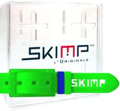 SKIMP シリコンラバーベルト メンズ レディース ゴム ゴルフ スノボ 防水  長さ約135cm 幅約3.4cm スキンプ【黄緑 ネオングリーン】