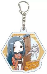 [중고] 열쇠 고리 칸나 비스마르크 [SHAMAN KING 아크릴 열쇠 고리 08. 일본 록 ver. (그래프 아트 일러스트)]