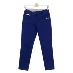 サイズ：M CALLAWAY キャロウェイ  ストレッチパンツ  ネイビー系 [240101406420] ゴルフウェア レディース ストスト