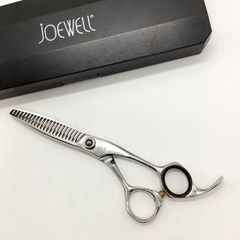 【ジョーウェルJOEWELL】GTF-22 オフセット シザー セニング 美容ハサミ すきばさみ 美容師 理容師 約10～20% 右利き 6.2インチ 中古 sc1866