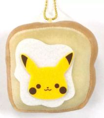 [중고] 키홀더 마스코트 (캐릭터) 피카츄 식빵 [이치 반 쿠지 포켓 몬스터 Pokemon 마스코트 ~ 피카츄 빵집 ~]