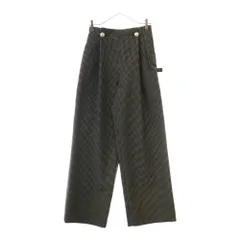 ルイヴィトン フランス製 三角ゴールドプレート コーデュロイパンツ ブラック 黒 ルイヴィトン フランス製 三角ゴールドプレート コーデュロイパンツ