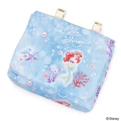 COLORFUL CANDY STYLE 新品  ラージタイプ ディズニー移動ポケット 付けポケット Ariel THE LITTLE MERMAID アリエル 子供用 付けポケット 子供 移動ポケット ポケットポーチ ラージタイプ ハンカチ ティッシュ