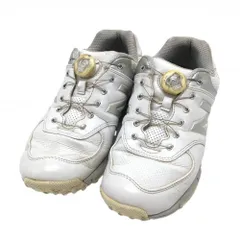 ★特価★ニューバランス ゴルフシューズ 白×シルバー ボア MGB574WS メンズ 26.0 ゴルフウェア New Balance