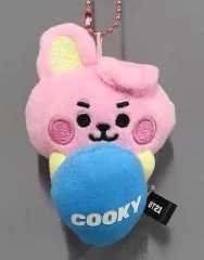 【中古】ぬいぐるみマスコット・ぬいぐるみバッジ COOKY(ジョングク) ぶるぶるずぬいぐるみマスコットVol.3 「BT21」