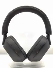 25k-210t【中古】SONY WIRELESS NOISE CANCELING STEREO HEADSET ソニー ワイヤレス ノイズキャンセリング ステレオ ヘッドセット WH-1000XM5 ブラック マイク付 ヘッドホン 密閉ダイナミック型のサムネイル