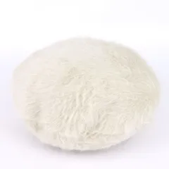 ザショップティーケー ベレー帽 未使用 アンゴラ混 ニット キャップ ブランド 帽子 レディース ベージュ THE SHOP TK 【中古】