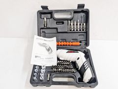 Q9473◆未使用 3.6V電動ドライバー アイリス LID-C01IW 充電式 軽量 ペン型