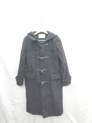 ■ ⊇ NATURAL BEAUTY BASIC 長袖 ダッフルコート サイズM ネイビー レディース E  【1502180075735】