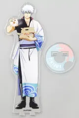 【中古】アクリルスタンド・アクリルパネル 坂田銀時 BIGアクリルスタンド ドーナツ ver. 「銀魂×DECOTTO by animatecafe」