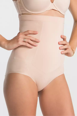 【新品未使用】 SPANX SS1815 ハイウエスト シェイピング シェイパー ブリーフ ヌード 下着 レディース HIGH-WAISTED BRIEF SOFT NUDE M