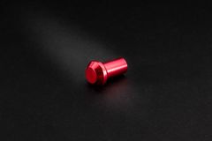 （カザマオート製）スピンターンノブ　ネジ式　（トヨタ）赤　レッド JZX90/100/110 コペン/RX-7/FC/FD