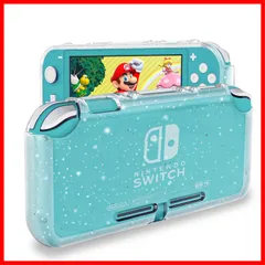 【人気商品】キラキラ　クリア 全面保護 傷つけ防止 耐衝撃 超軽量 TPU素材 透明 ソフトカバー シリコンケース 着脱簡単 ニンテンドースイッチライトカバー ケース 用 Lite Switch DLseego