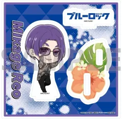 【中古】アクリルスタンド・アクリルパネル 10.御影玲王(サングラスver.) ミニキャライラスト アクリルスタンドプレート 「ブルーロック」