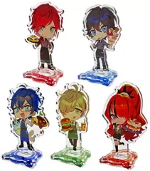 【中古】アクリルスタンド・アクリルパネル 全5種セット 「バーチャルYouTuber にじさんじCAFE in SWEETS PARADISE 第3弾 ミニキャラトレーディングアクリルスタンド」